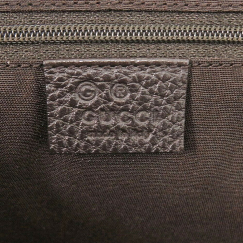 GUCCI Brown Canvas Tote Bag - Picture 9 of 9